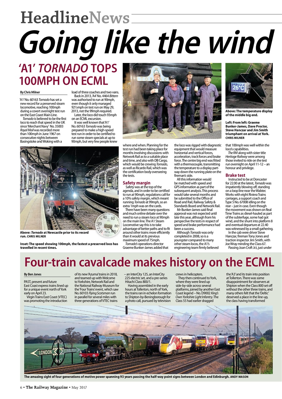 Railway Magazine Preview Pages