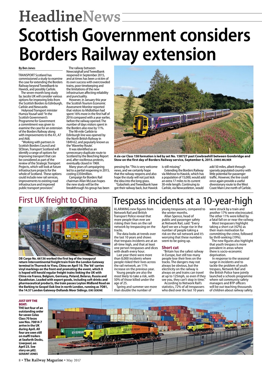 Railway Magazine Preview Pages