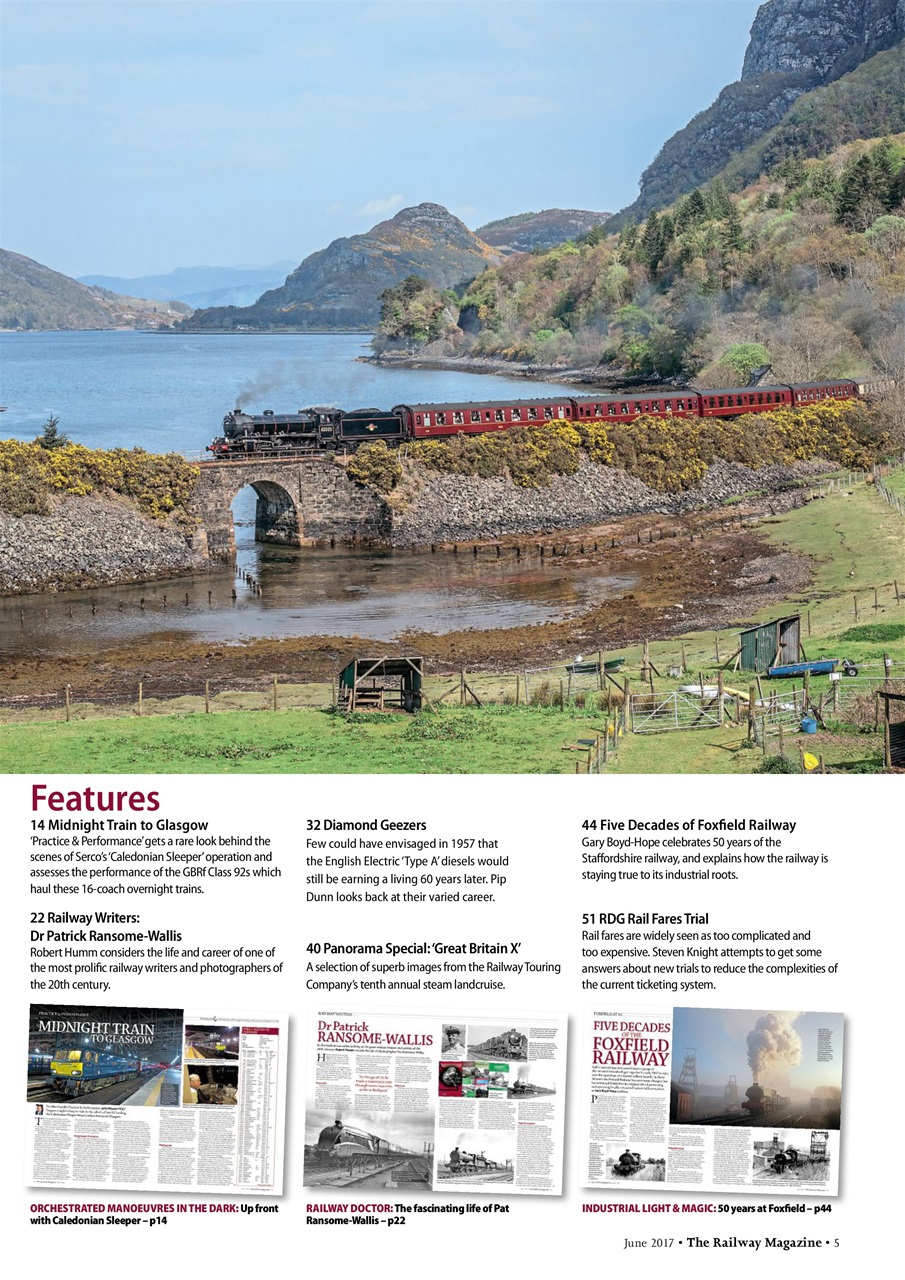 Railway Magazine Preview Pages