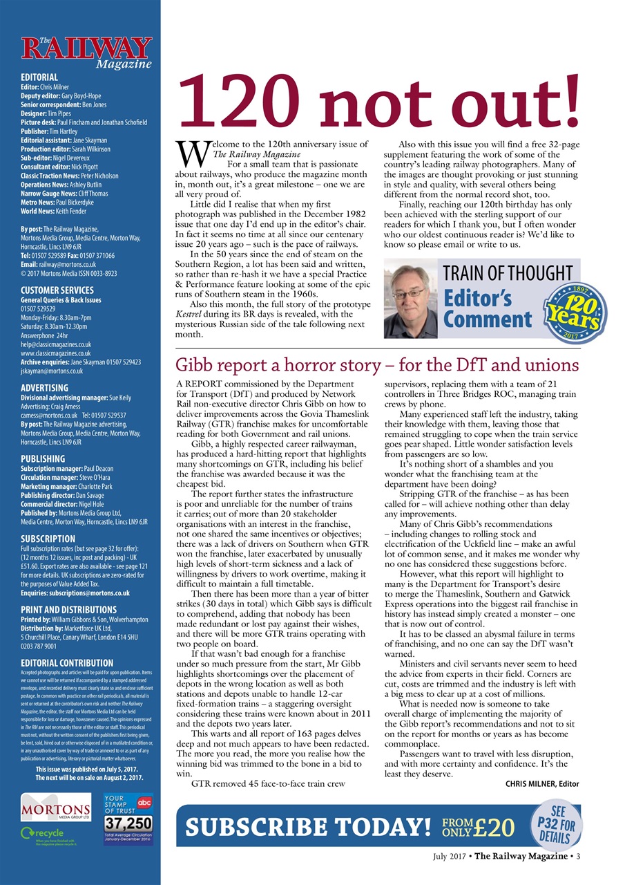 Railway Magazine Preview Pages