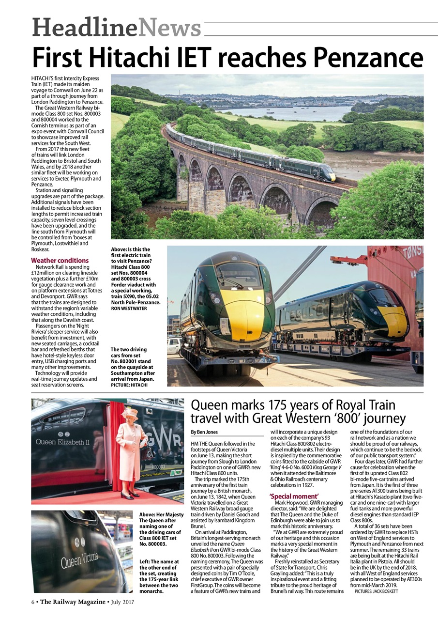 Railway Magazine Preview Pages