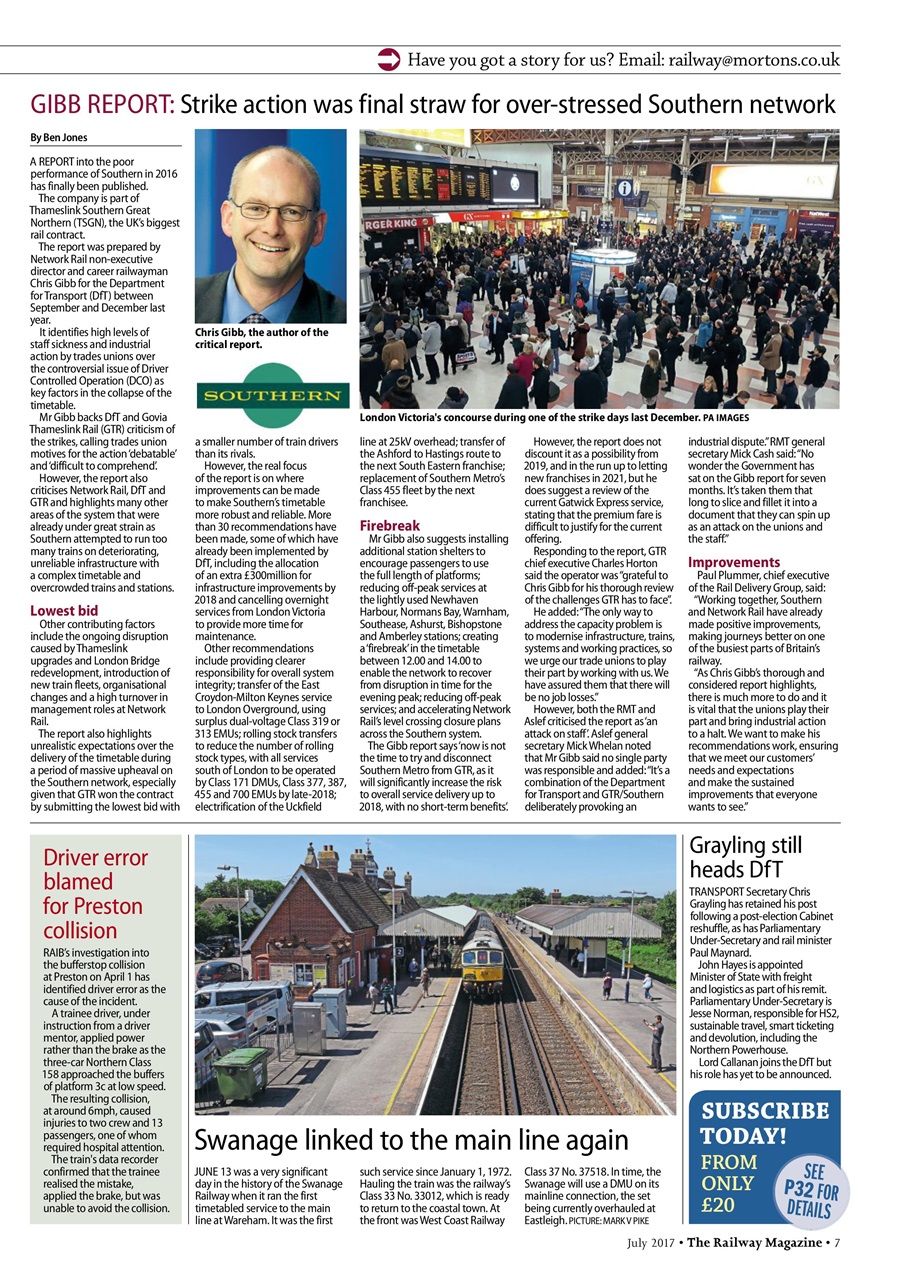 Railway Magazine Preview Pages