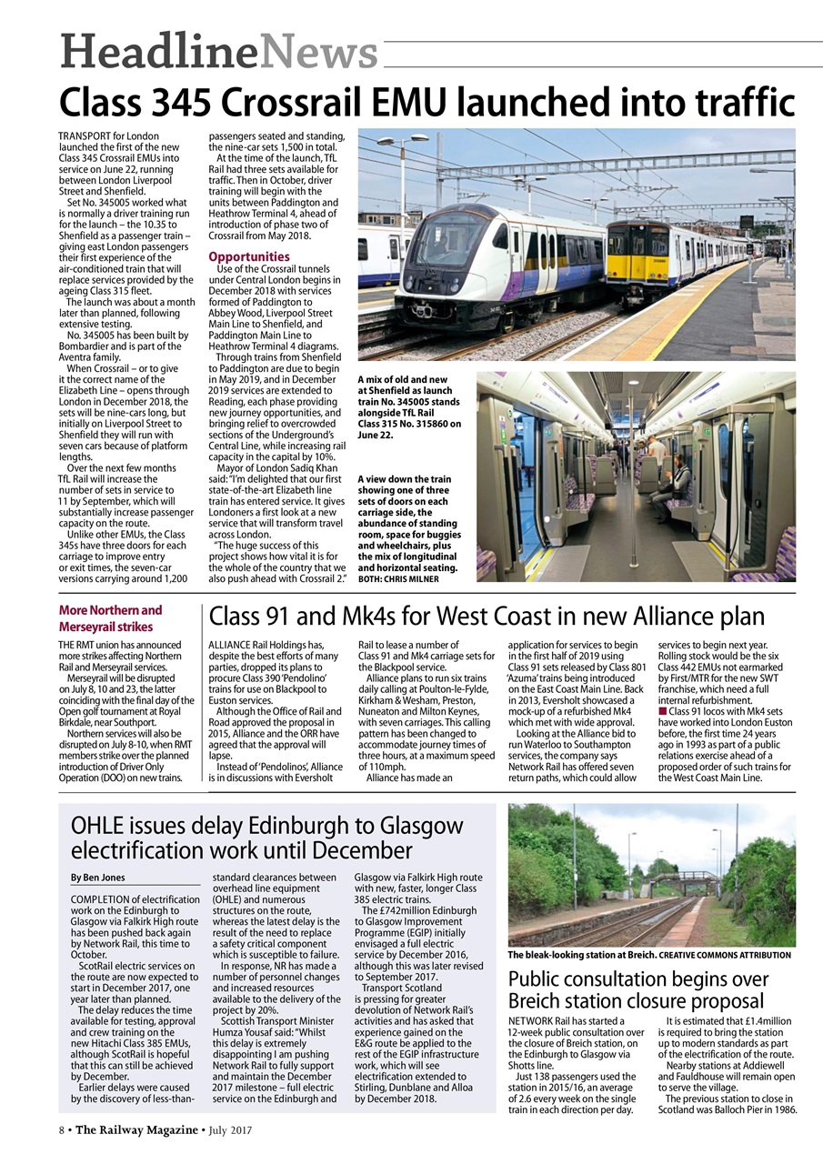 Railway Magazine Preview Pages