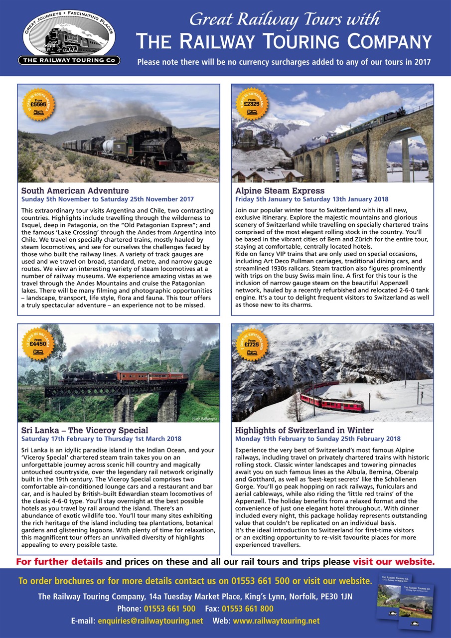 Railway Magazine Preview Pages