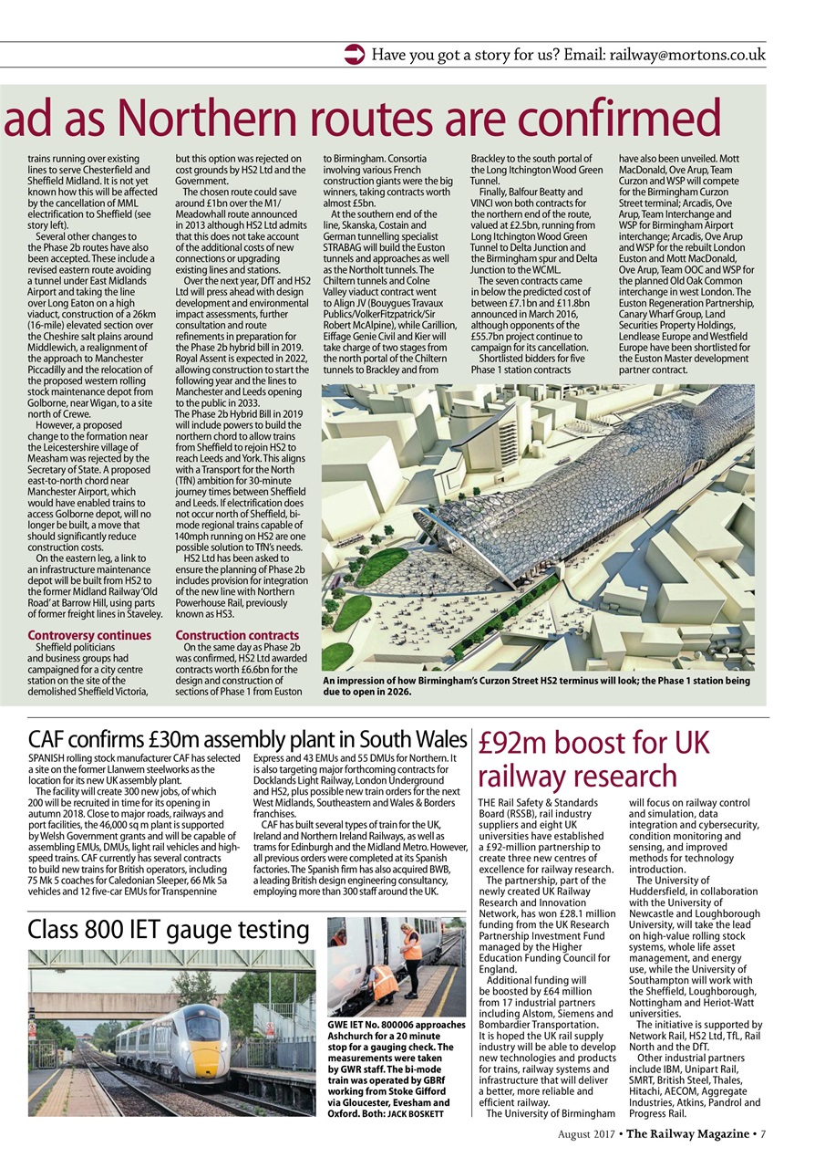 Railway Magazine Preview Pages