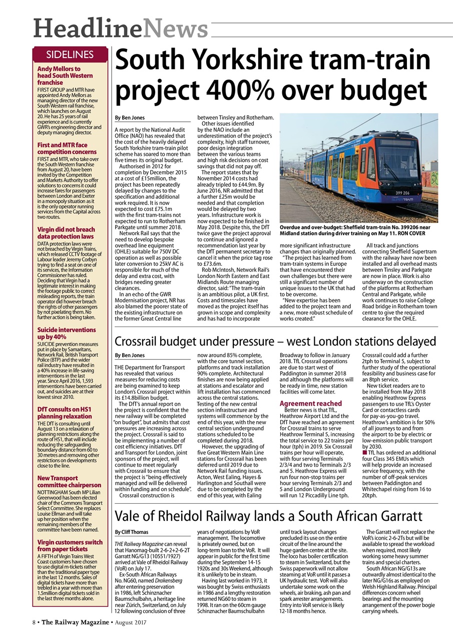 Railway Magazine Preview Pages