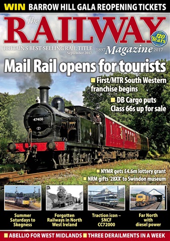 Railway Magazine issue September 2017