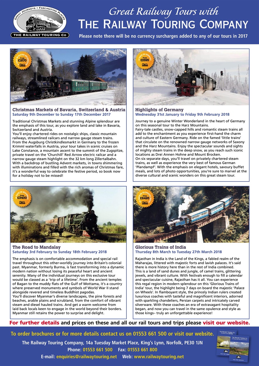 Railway Magazine Preview Pages