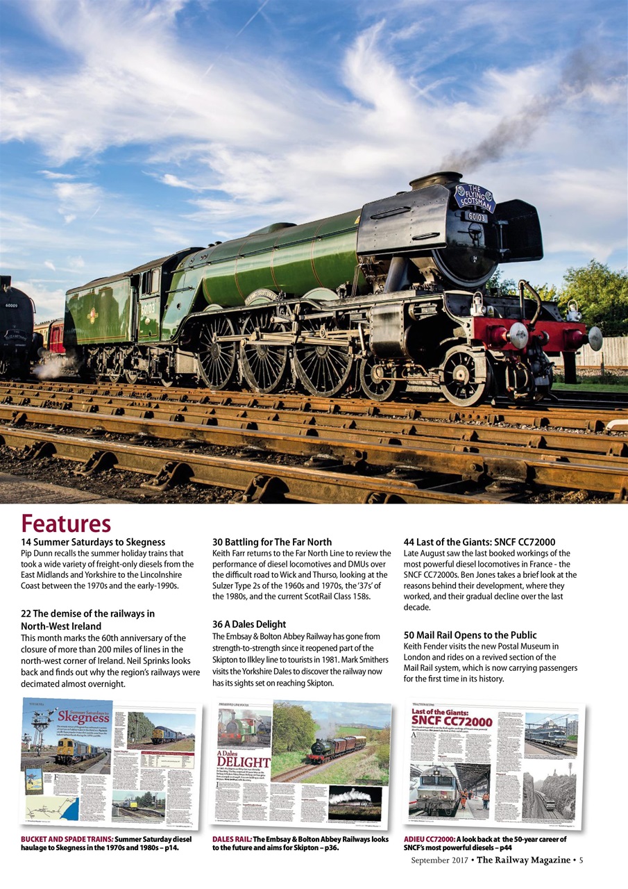 Railway Magazine Preview Pages