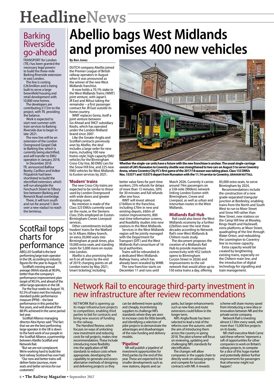 Railway Magazine Preview Pages