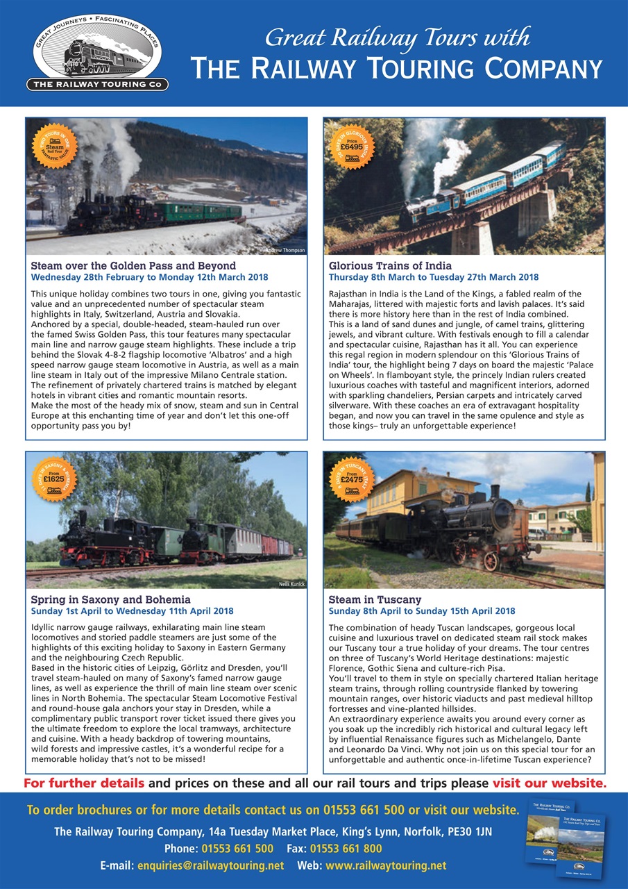 Railway Magazine Preview Pages