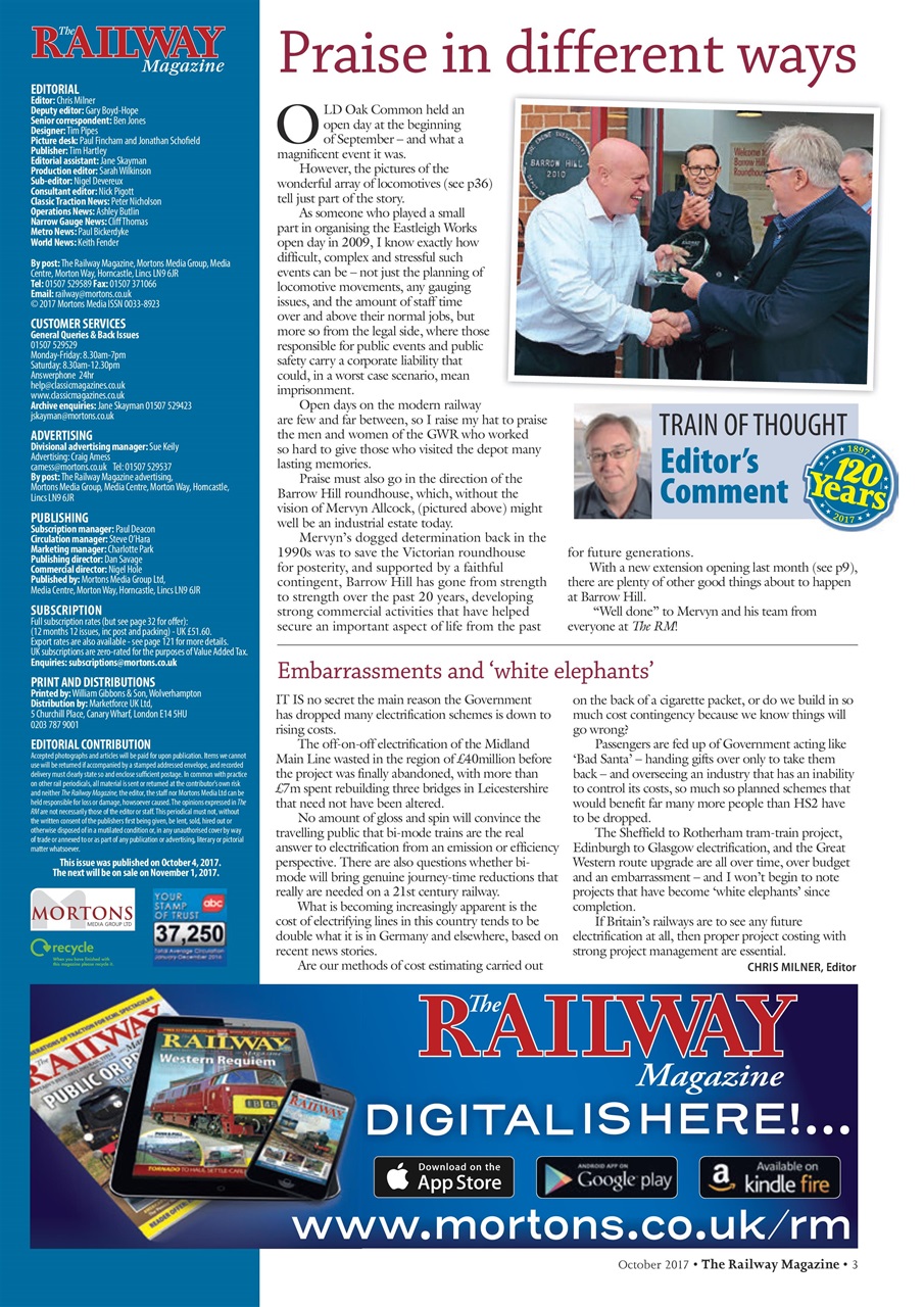 Railway Magazine Preview Pages