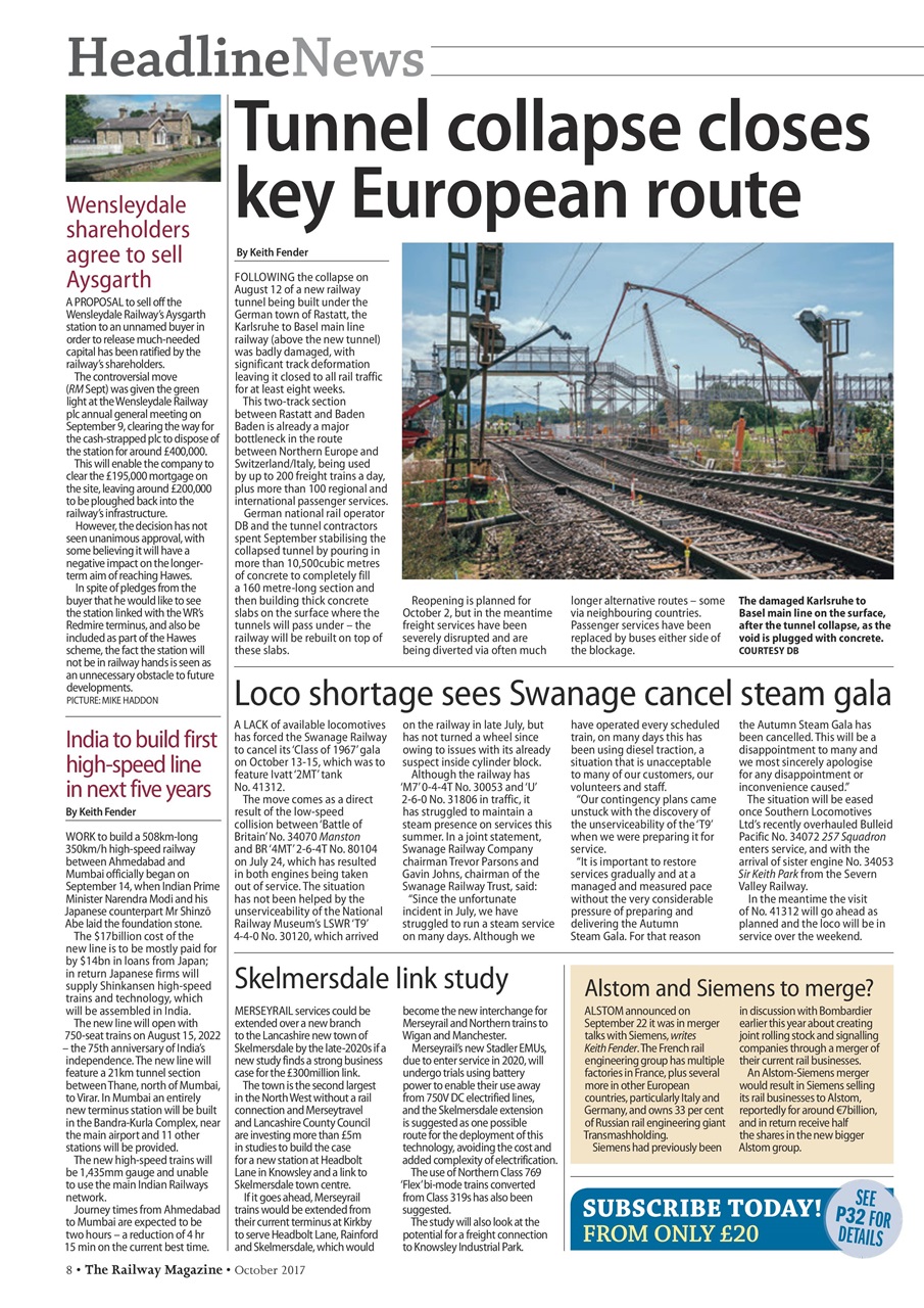Railway Magazine Preview Pages