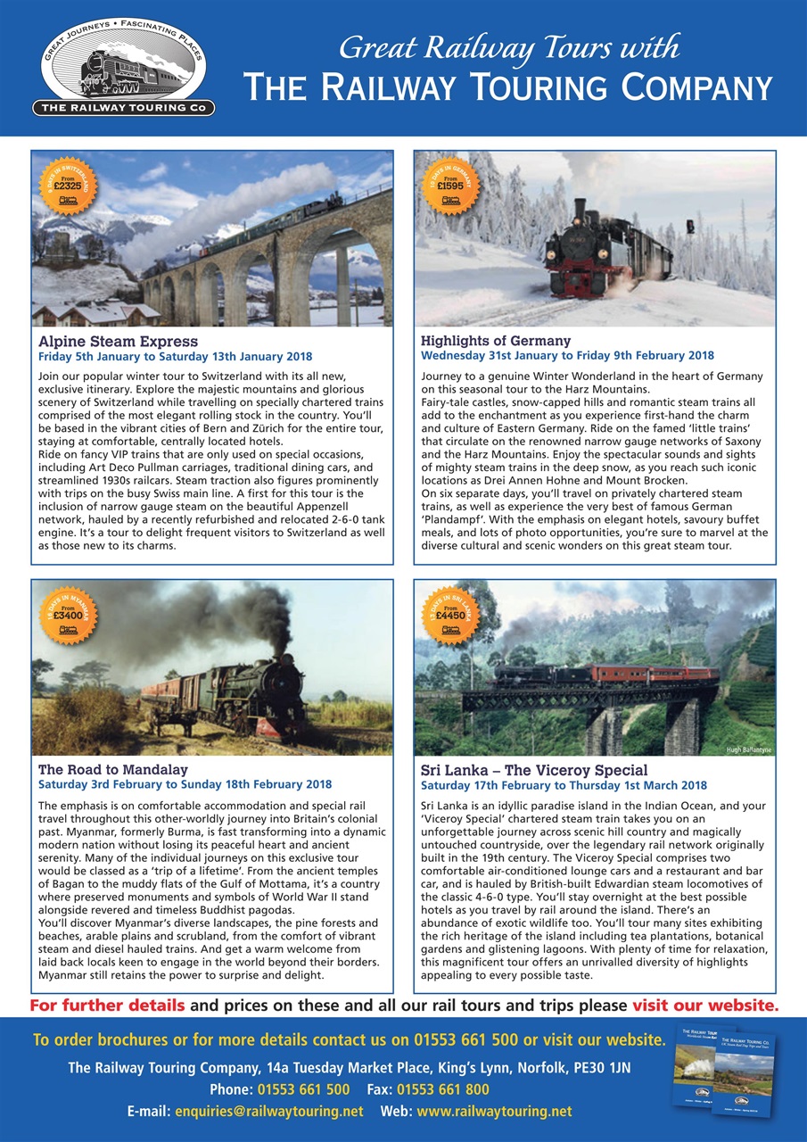 Railway Magazine Preview Pages