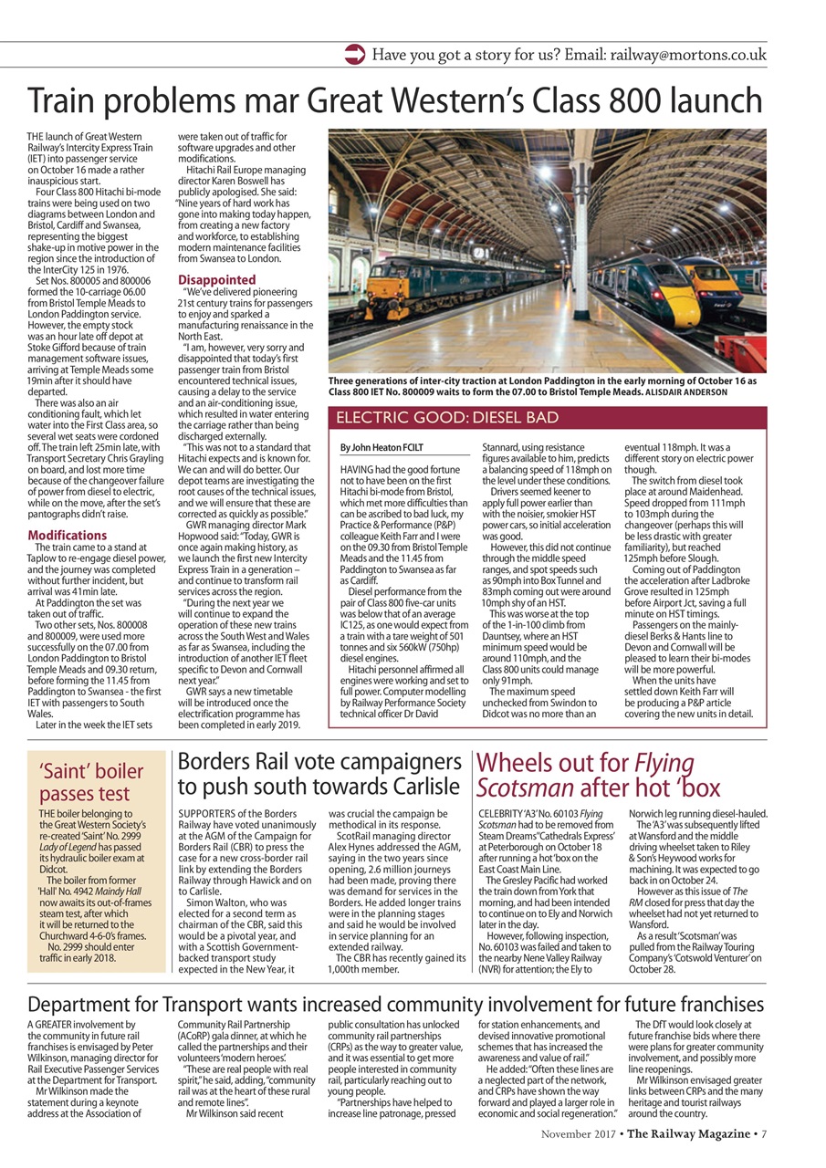 Railway Magazine Preview Pages