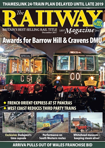 Railway Magazine issue December 2017