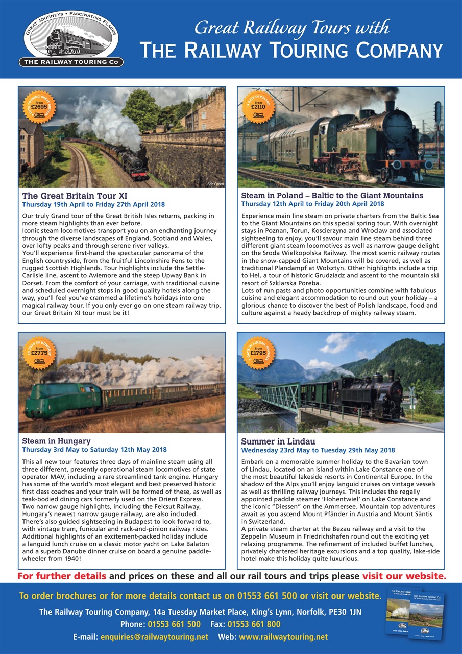 Railway Magazine Preview Pages