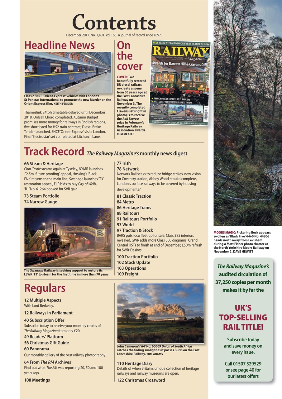 Railway Magazine Preview Pages