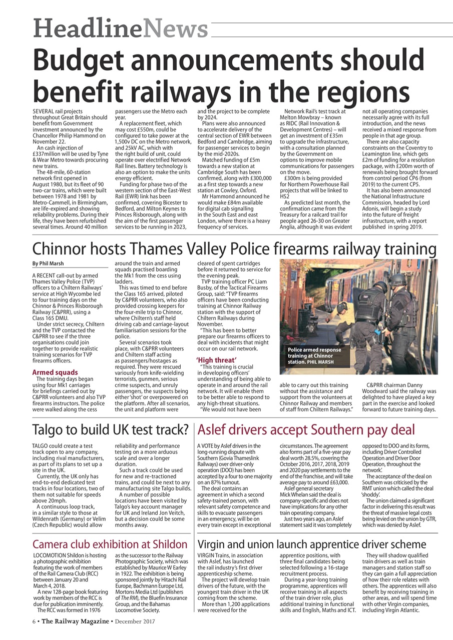 Railway Magazine Preview Pages