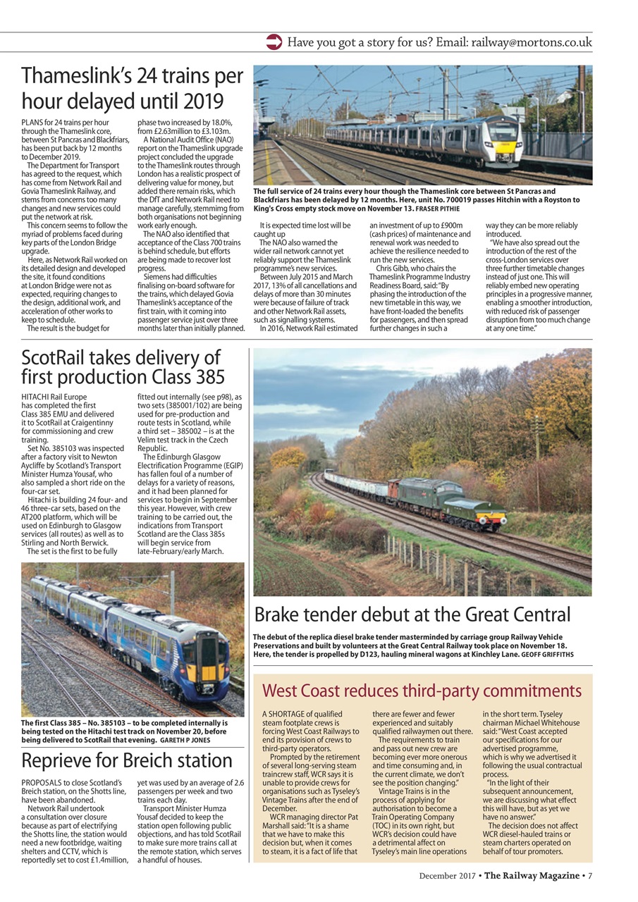 Railway Magazine Preview Pages