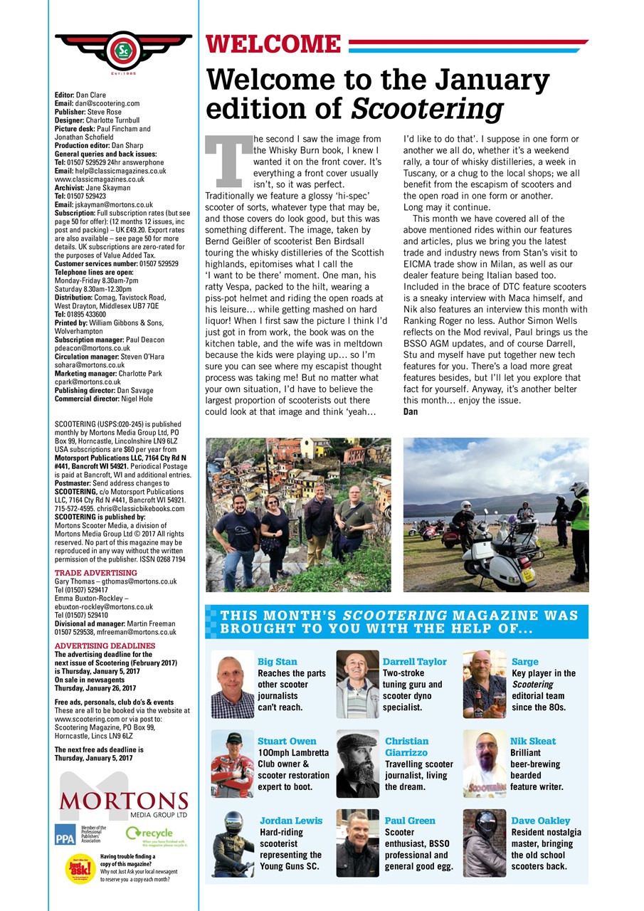 Scootering Preview Pages