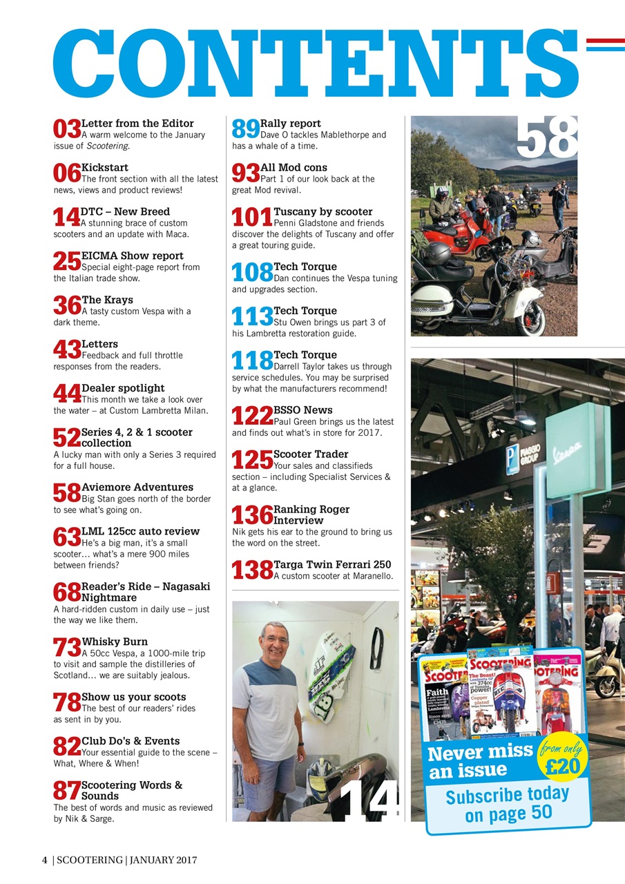 Scootering Preview Pages