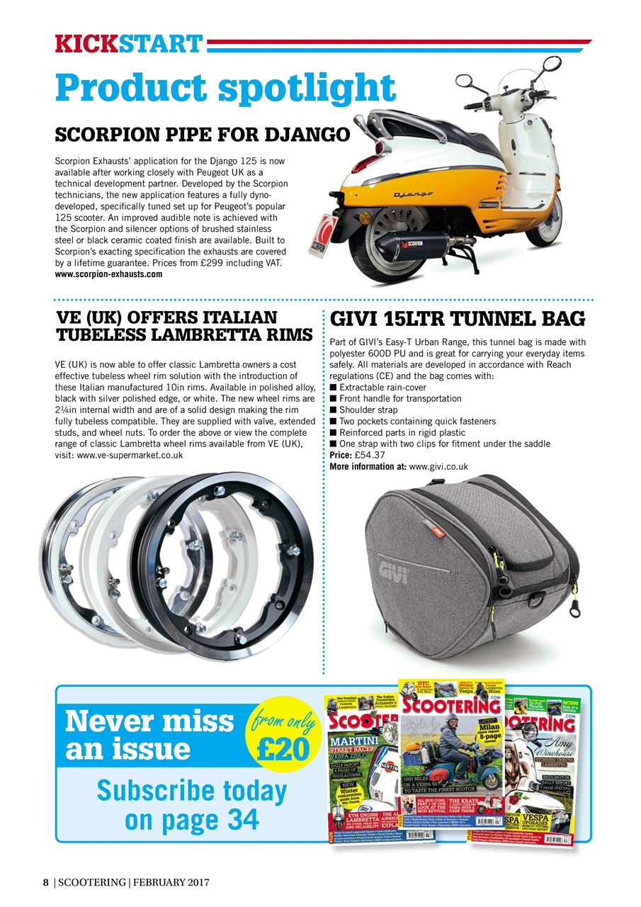 Scootering Preview Pages