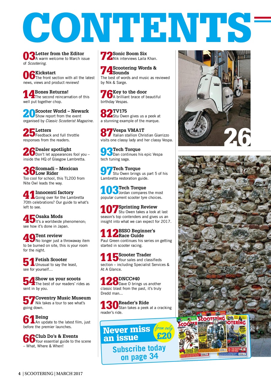 Scootering Preview Pages