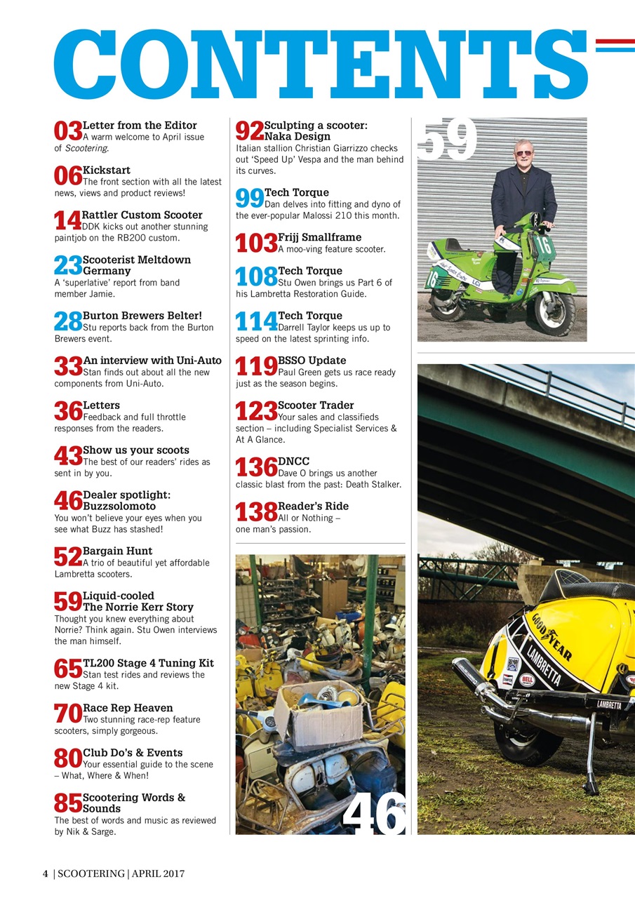 Scootering Preview Pages