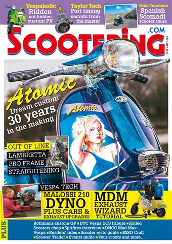 Scootering issue May 2017