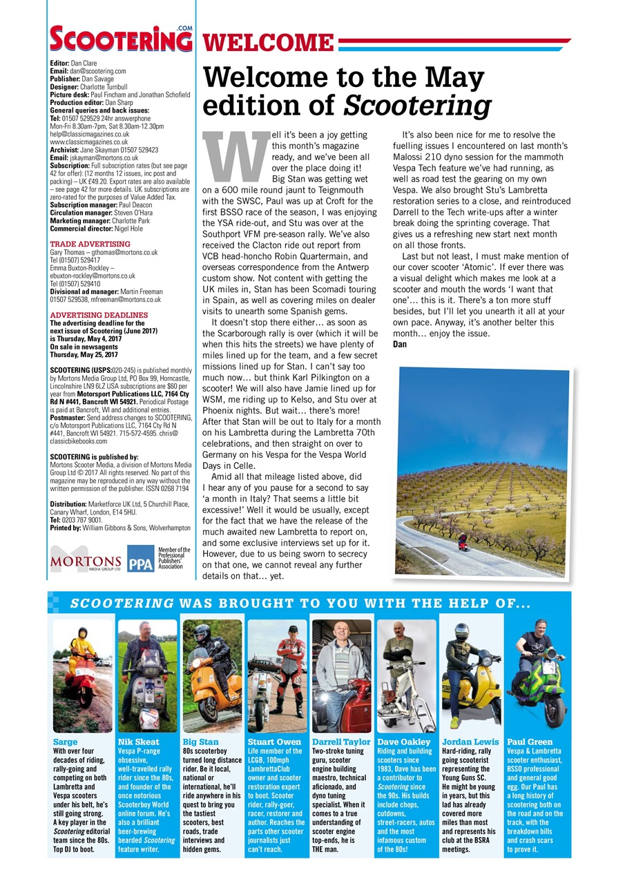 Scootering Preview Pages