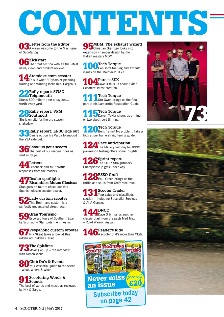 Scootering Preview Pages