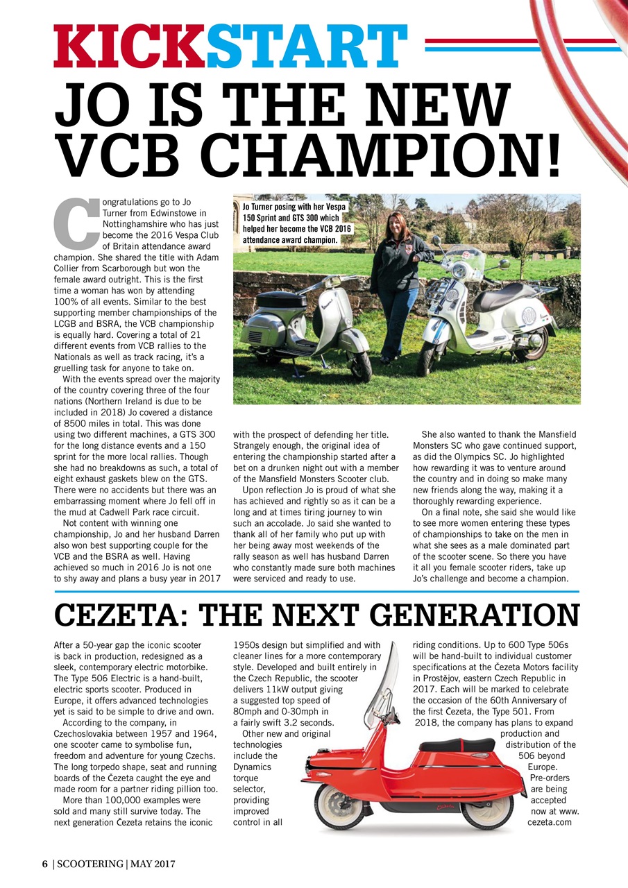 Scootering Preview Pages