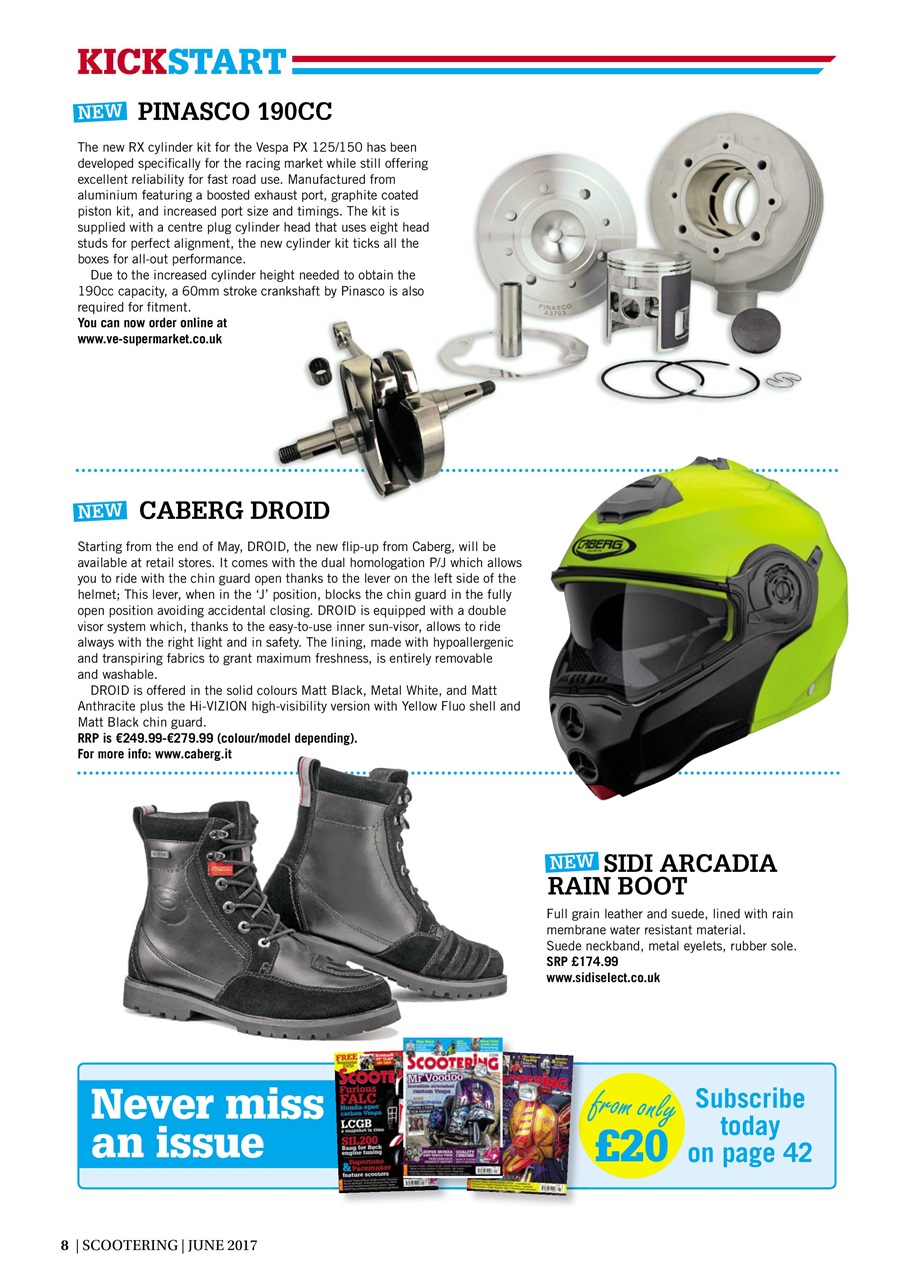 Scootering Preview Pages