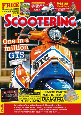 Scootering issue September 2017