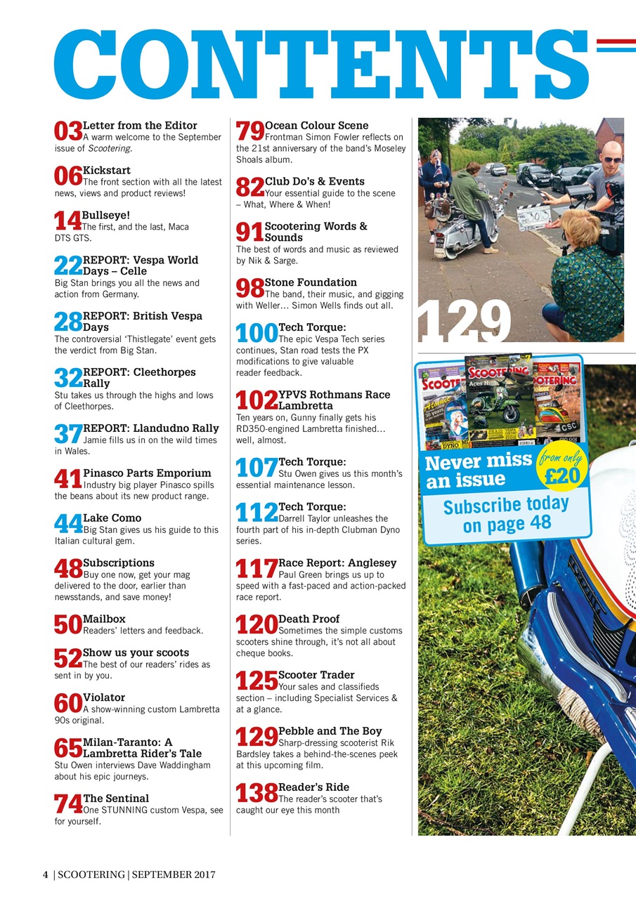 Scootering Preview Pages