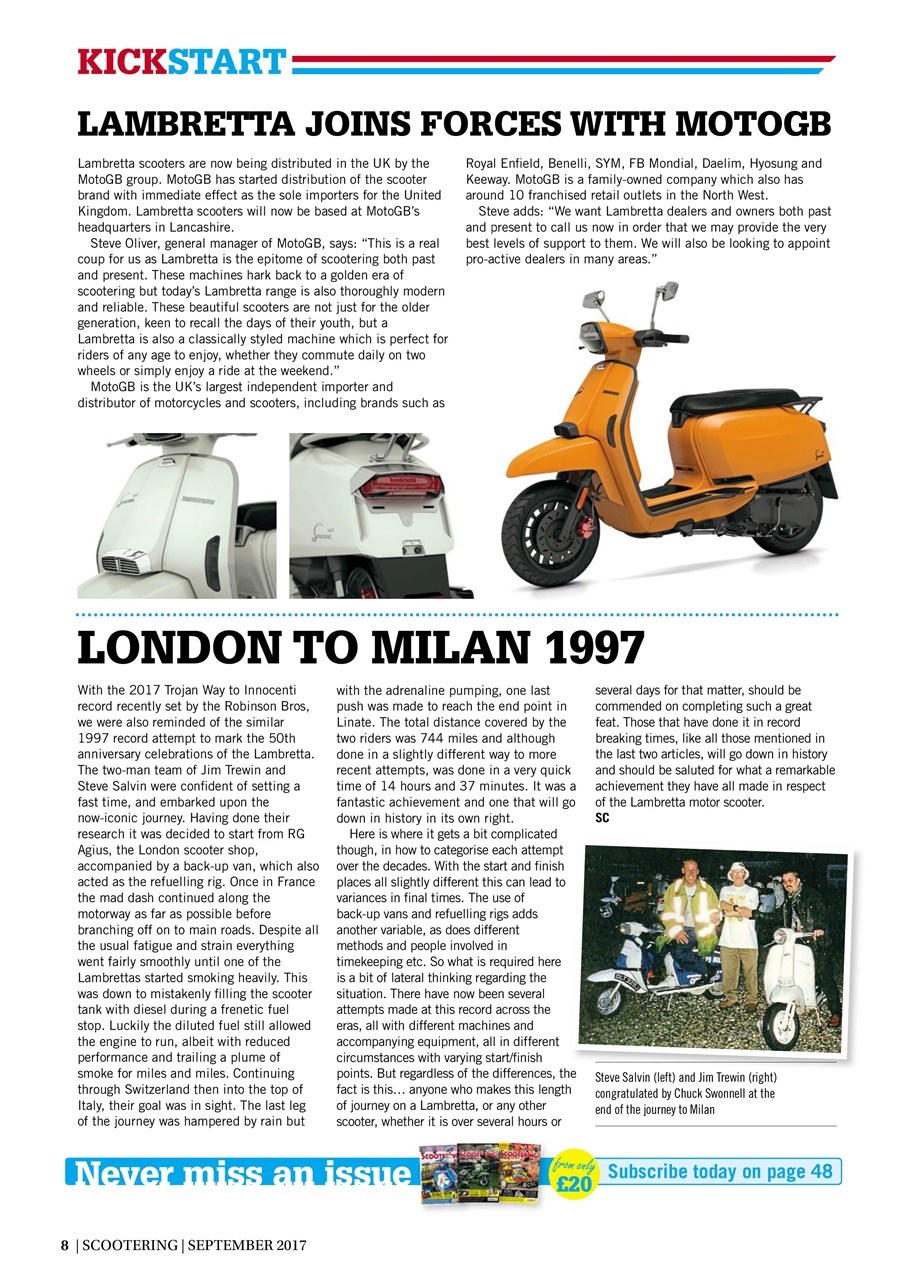 Scootering Preview Pages