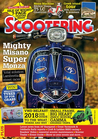 Scootering issue October 2017