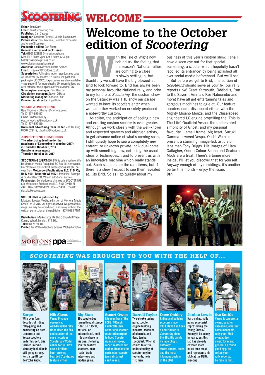 Scootering Preview Pages