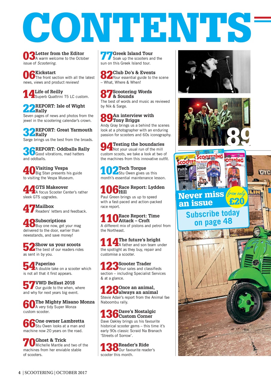 Scootering Preview Pages