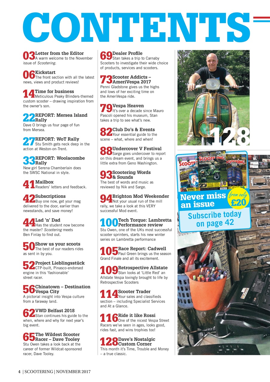 Scootering Preview Pages