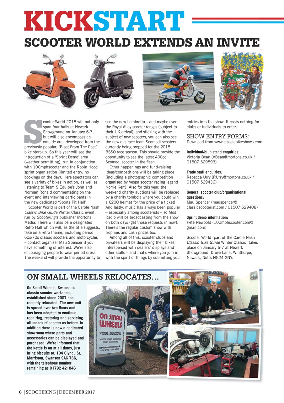 Scootering Preview Pages