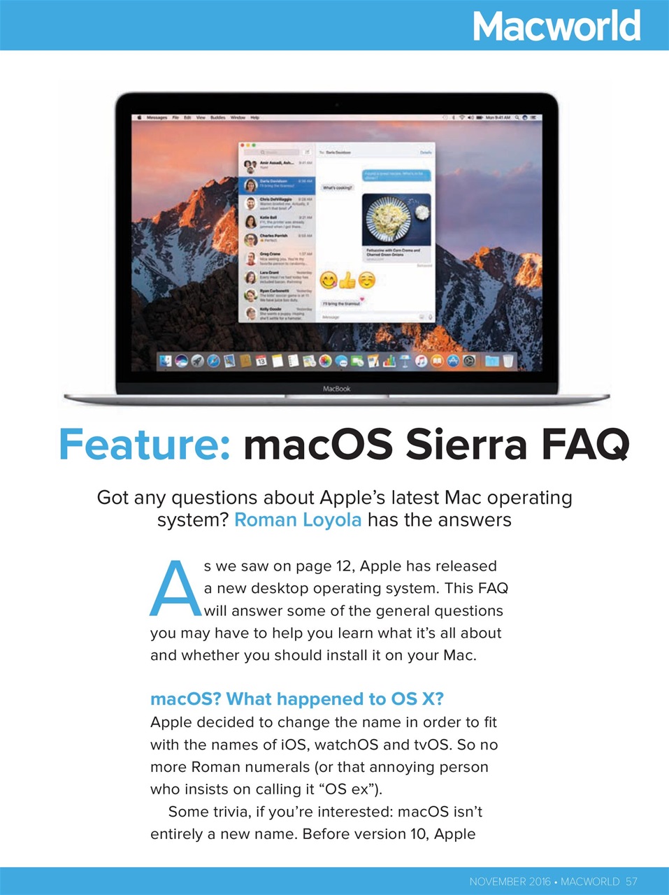 Macworld Preview Pages