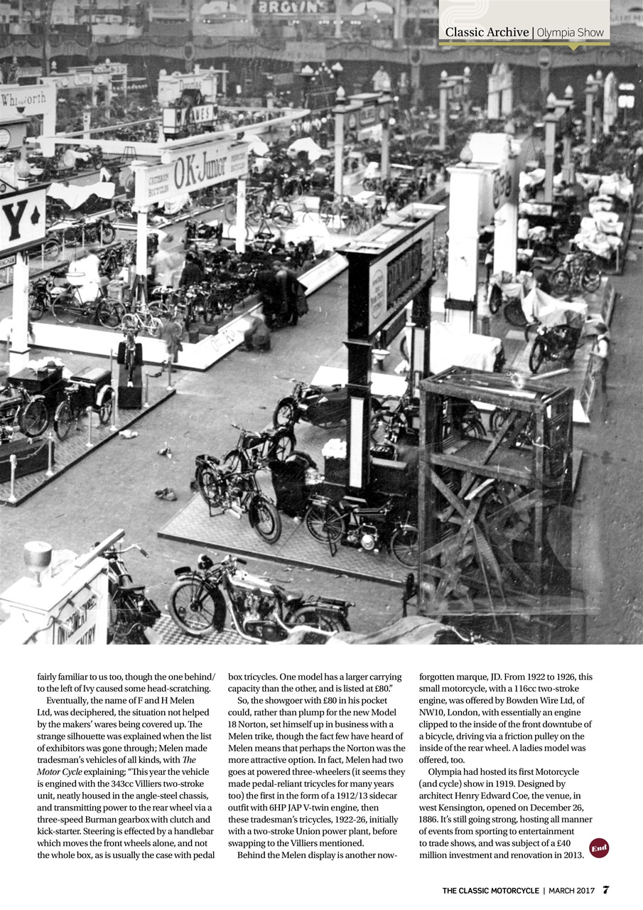 The Classic MotorCycle Preview Pages