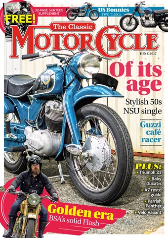 The Classic MotorCycle issue June 2017