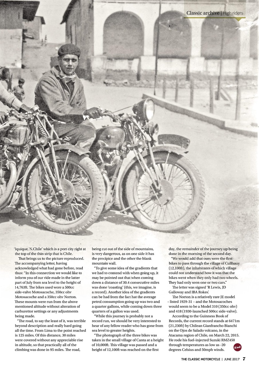 The Classic MotorCycle Preview Pages