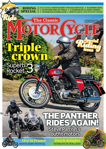 The Classic MotorCycle issue August 2017
