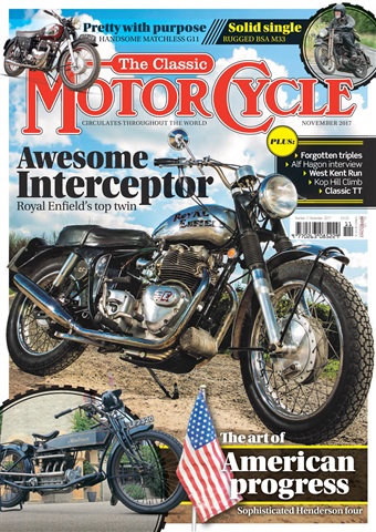 The Classic MotorCycle issue November 2017