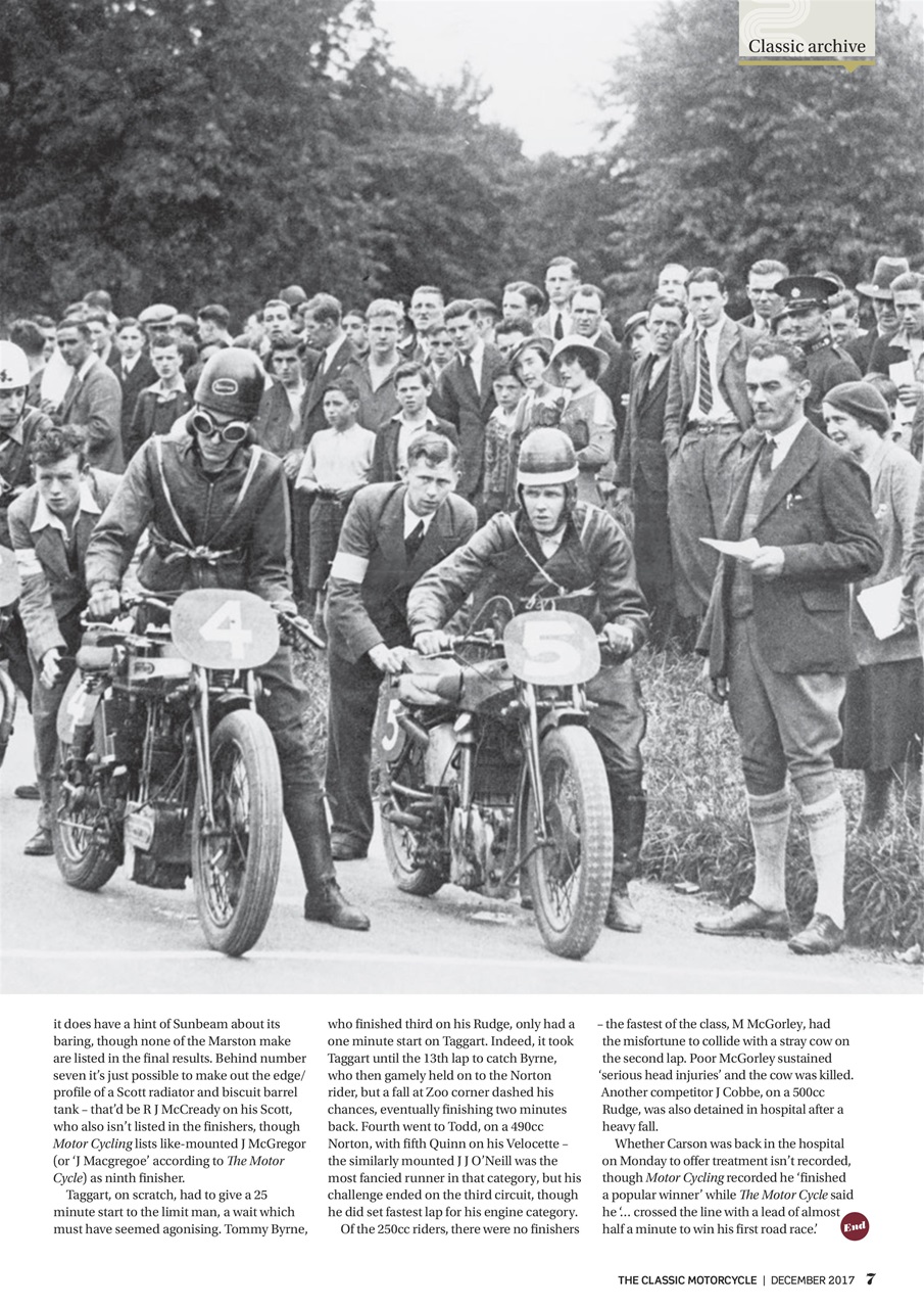 The Classic MotorCycle Preview Pages
