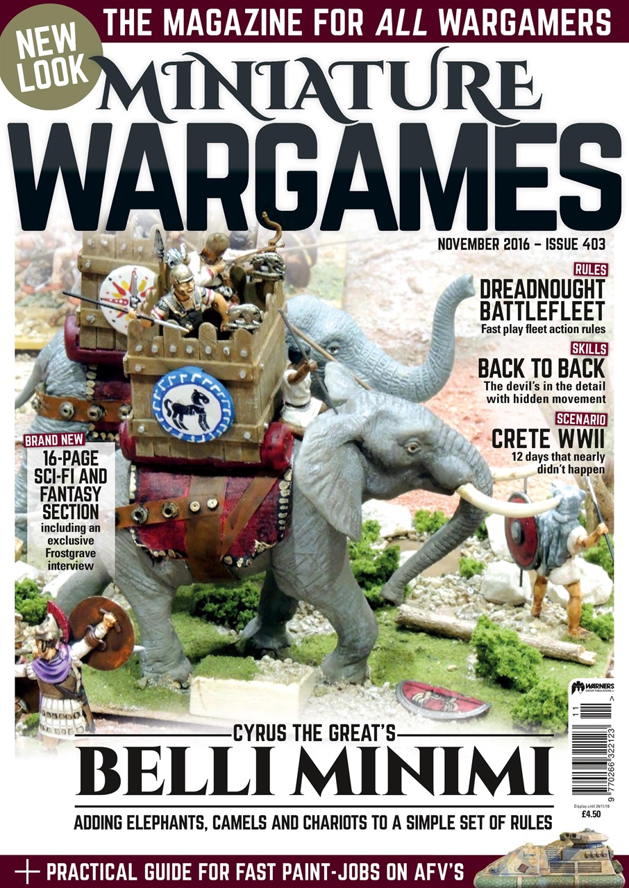 Miniature Wargames Preview Pages